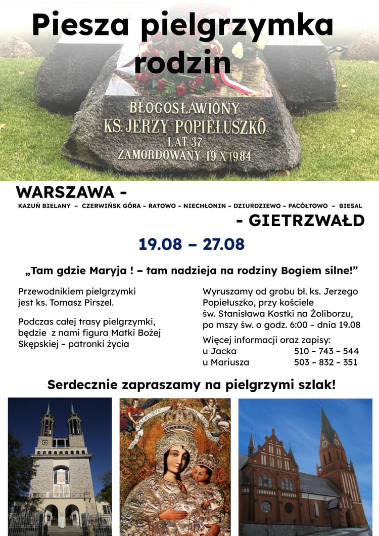 Plakat Pielgrzymki
